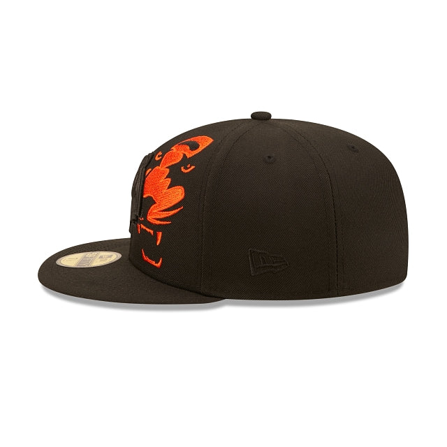 New Era Cincinnati Bengals Logo Feature 2022 59FIFTY  Fitted Hat