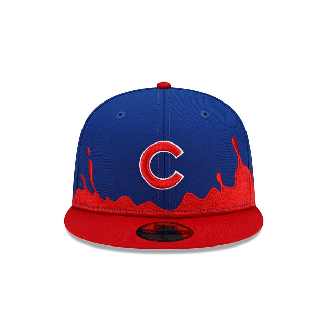 New Era Chicago Cubs Drip Front 59fifty Fitted Hat