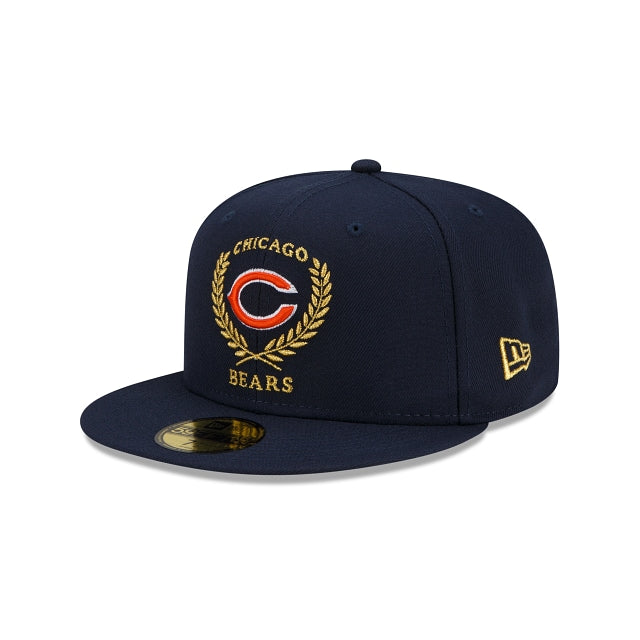 New Era Chicago Bears Gold Classic 59fifty Fitted Hat