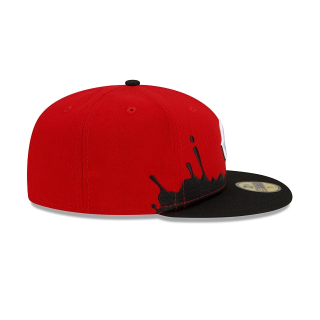 New Era Cincinnati Reds Drip Front 59fifty Fitted Hat