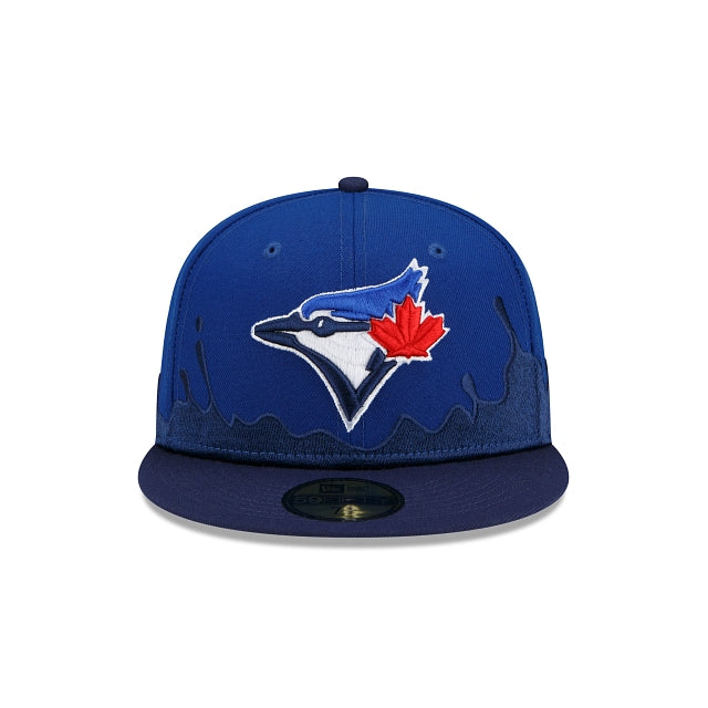 New Era Toronto Blue Jays Drip Front 59fifty Fitted Hat