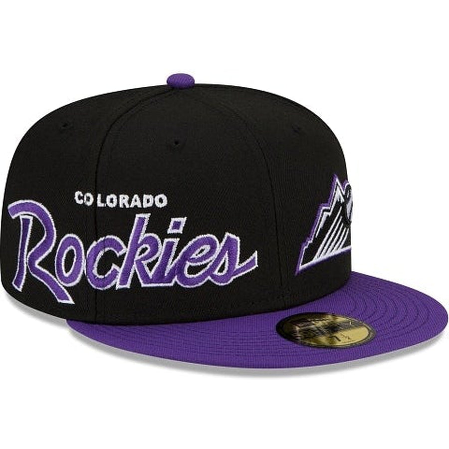 New Era Colorado Rockies Double Logo 2022 59FIFTY Fitted Hat