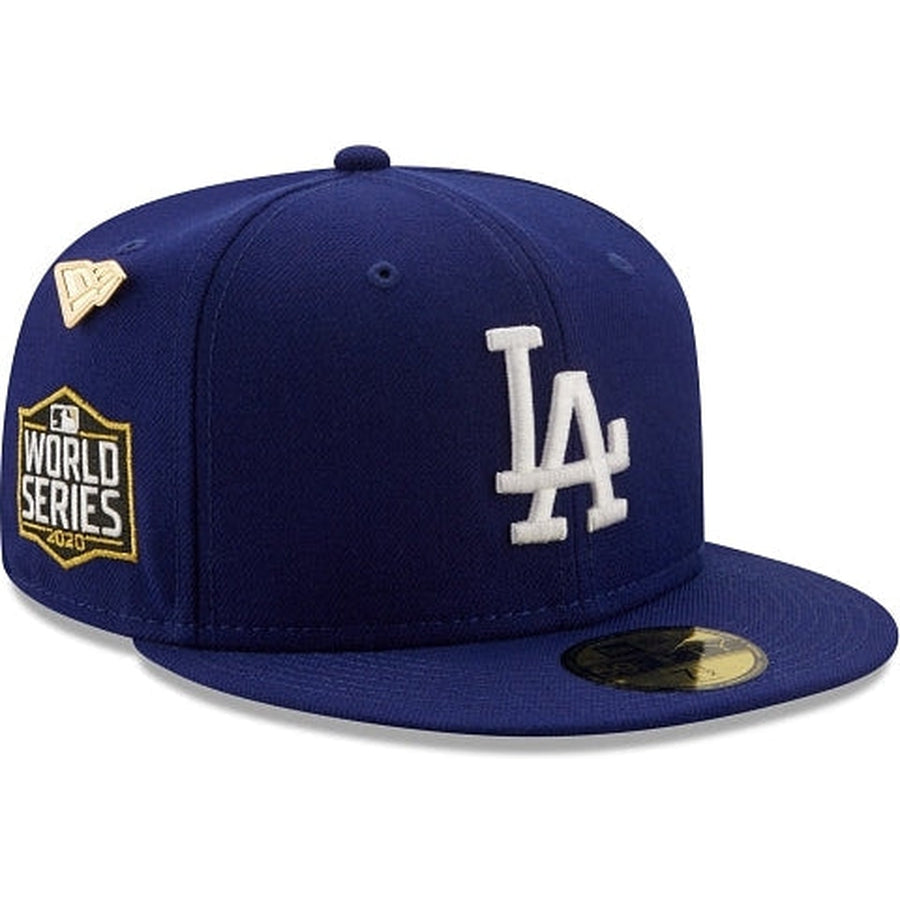 New Era Los Angeles Dodgers 2020 Logo History 59FIFTY Fitted Hat