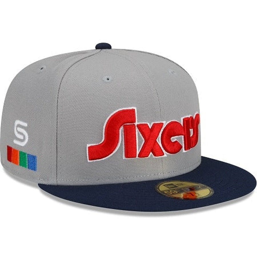 New Era Philadelphia 76ers City Edition Gray 2022 59FIFTY Fitted Hat