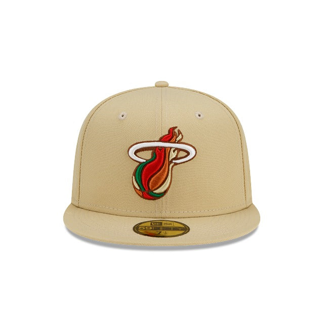 New Era Miami Heat Cookie 59fifty Fitted Hat