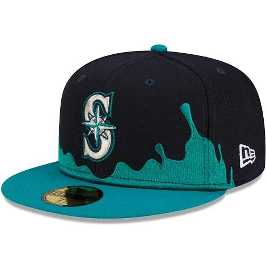New Era Seattle Mariners Drip Front 59fifty Fitted Hat