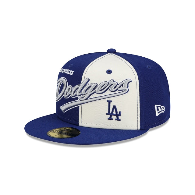 New Era Los Angeles Dodgers Split Front 59fifty Fitted Hat