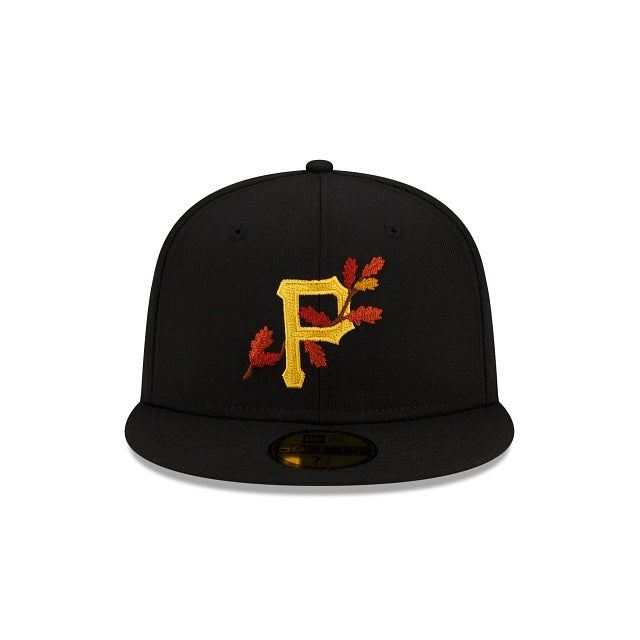 New Era Pittsburgh Pirates Leafy Front 59Fifty Fitted Hat