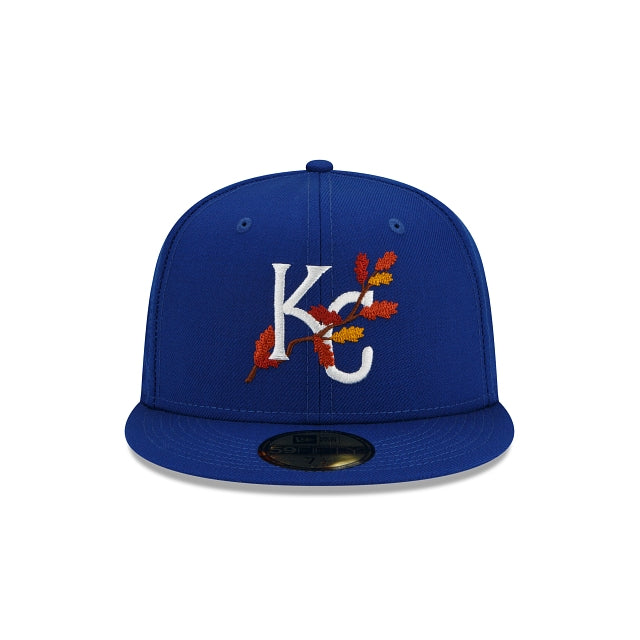 New Era Kansas City Royals Leafy Front 59Fifty Fitted Hat