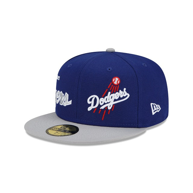 New Era Los Angeles Dodgers Double Logo 2022 59FIFTY Fitted Hat