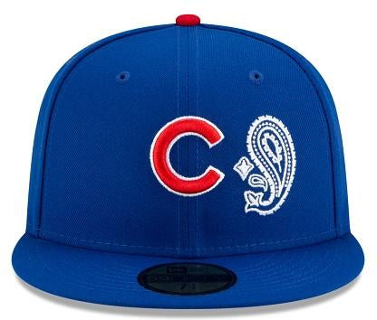 New Era 
						Chicago Cubs Patchwork Undervisor 59fifty Fitted Hat