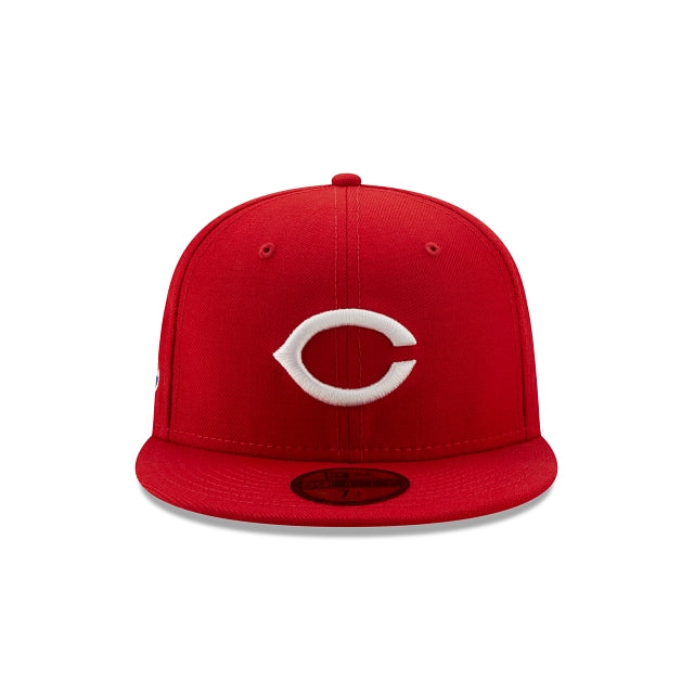 New Era Cincinnati Reds 1975 Logo History 59FIFTY Fitted Hat