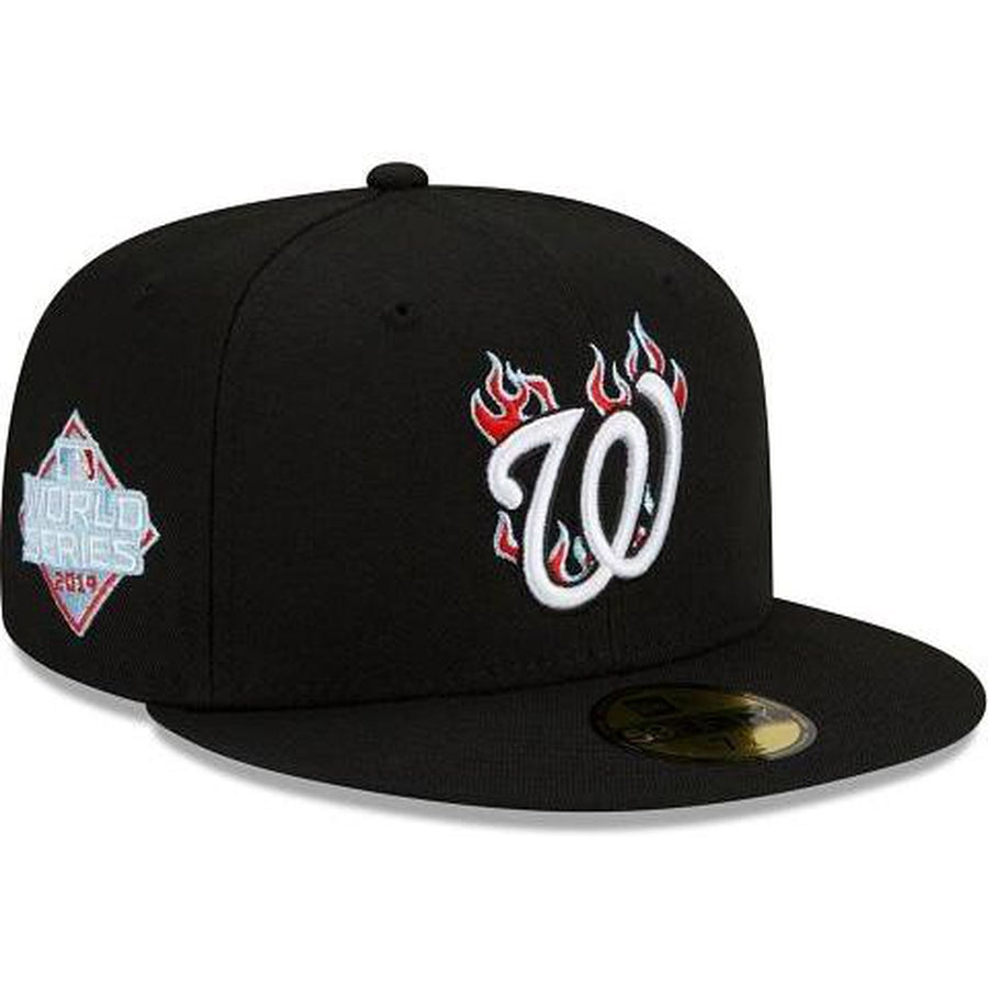 New Era Washington Nationals Team Fire 59fifty Fitted Hat