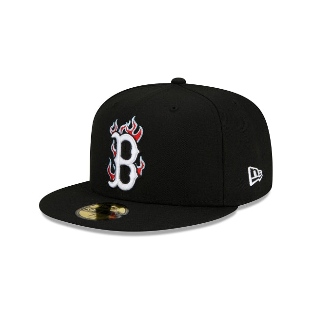 New Era Boston Red Sox Team Fire 59fifty Fitted Hat