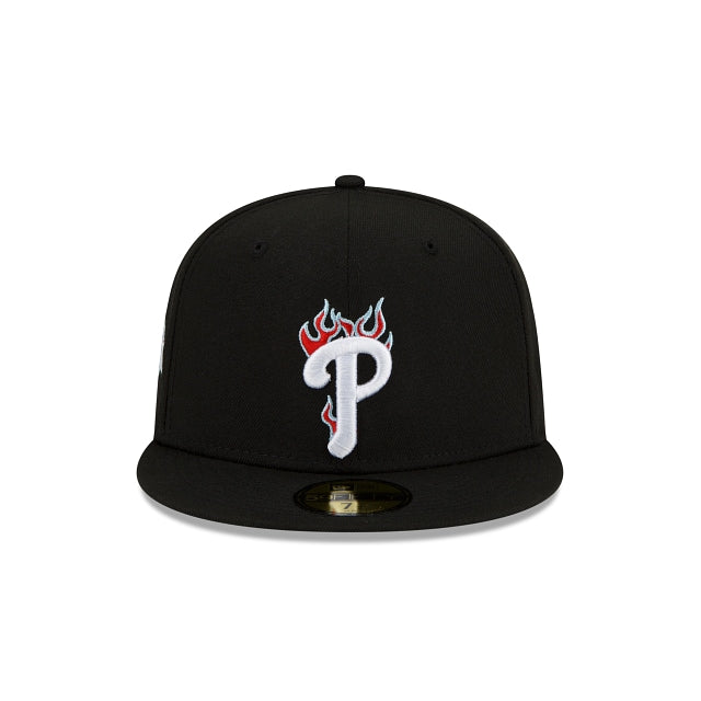 New Era Philadelphia Phillies Team Fire 59fifty Fitted Hat