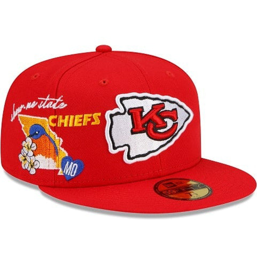New Era Kansas City Chiefs City Cluster 2022 59FIFTY Fitted Hat