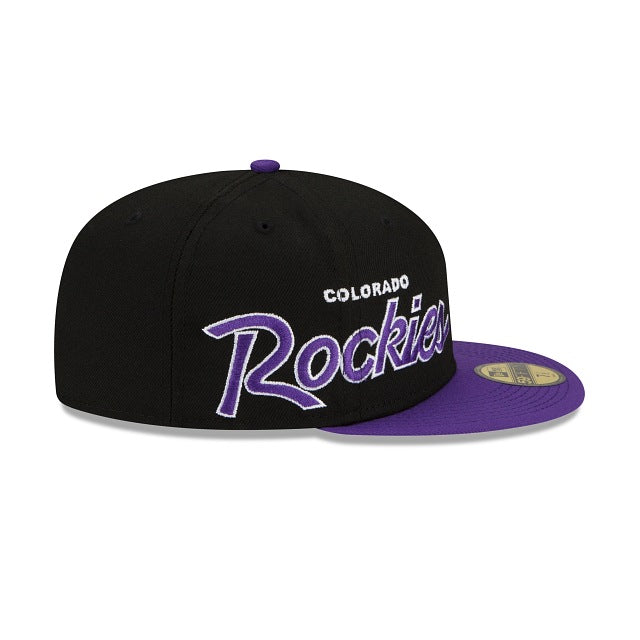 New Era Colorado Rockies Double Logo 2022 59FIFTY Fitted Hat