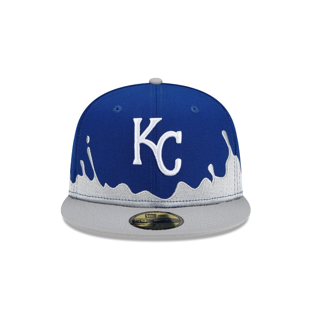 New Era Kansas City Royals Drip Front 59fifty Fitted Hat