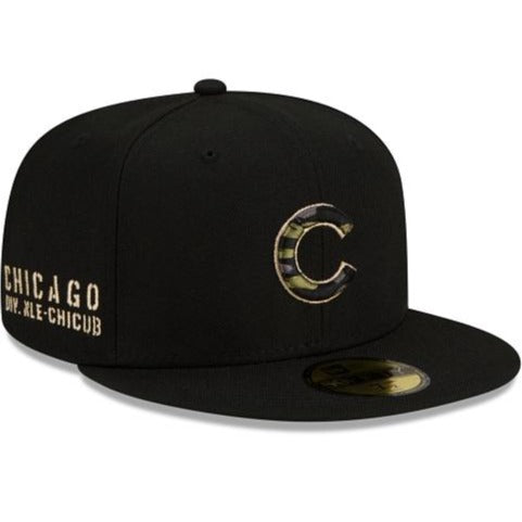 New Era Chicago Cubs Tiger Camo Undervisor 59FIFTY Fitted Hat