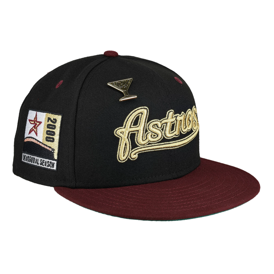 New Era Houston Astros Gold Digger 2017 World Series Patch Hat