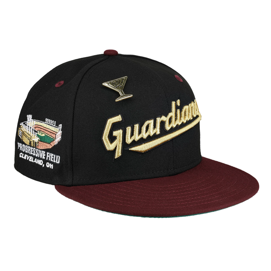 New Era Cleveland Guardians Upper Class Collection Progressive Field 59FIFTY Fitted Hat
