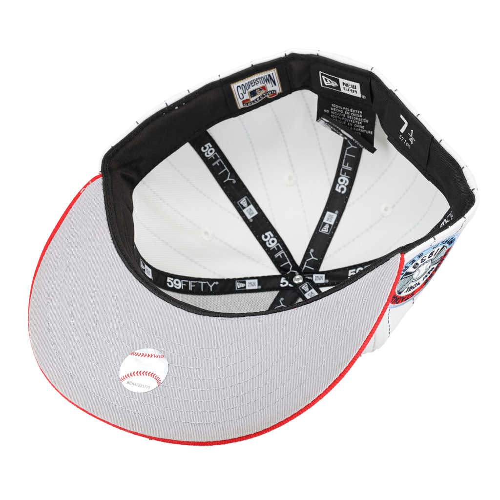 New Era New York Yankees White Pinstripe/Red 1936 World Series 59FIFTY
